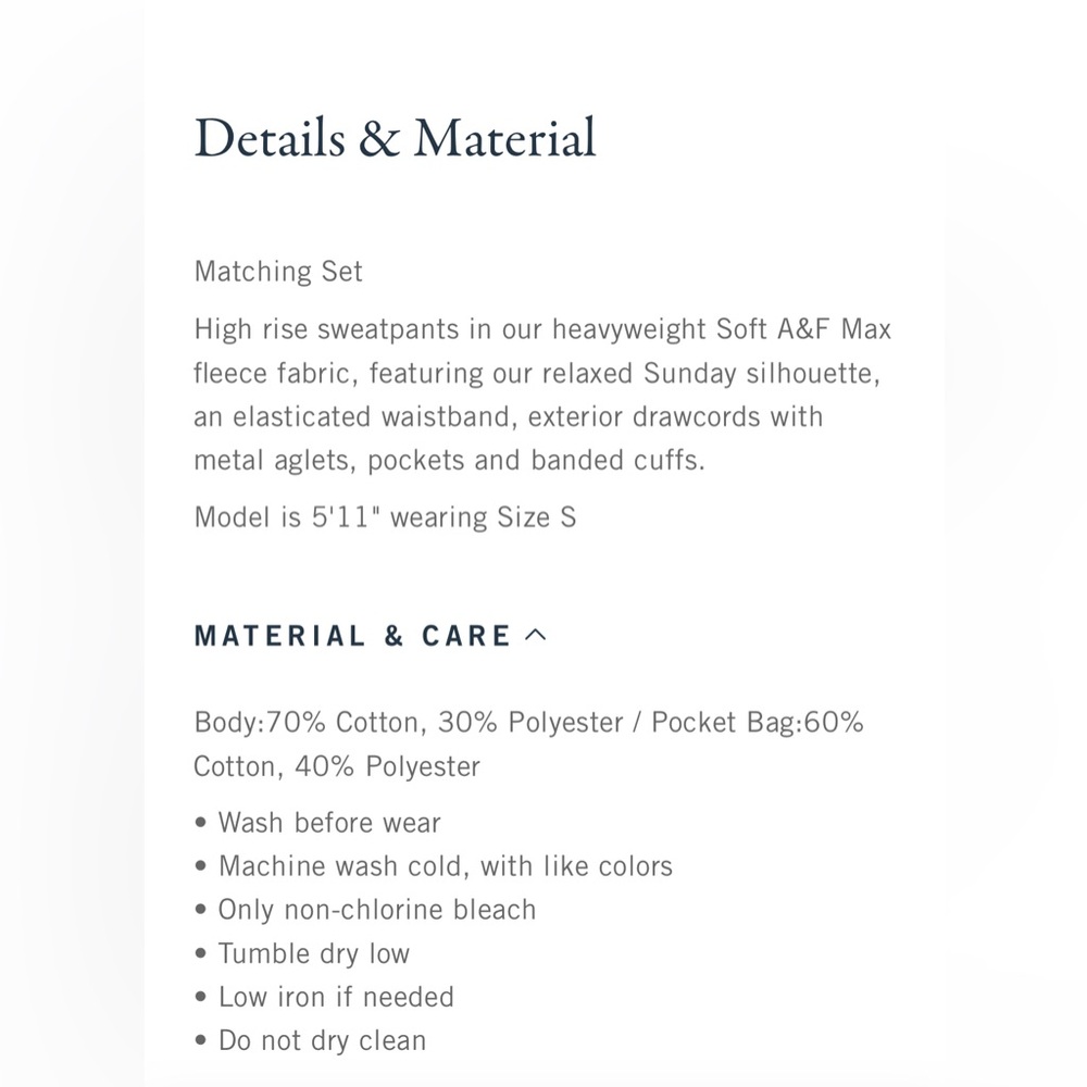 A&F (X2) C/G Size Xl - image 5